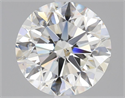 Diamante Natural 3.01 quilates, Redondo , Color H, claridad SI2 y certificado GIA