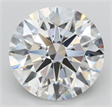 Lab Grown Diamond 6.10 Carats, Round with Ideal Cut, D Color, VVS2 Clarity and Certified by IGI