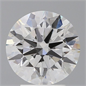 Lab Grown Diamond 3.50 Carats, Round with Ideal Cut, E Color, VVS2 Clarity and Certified by IGI