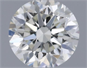 Natural Diamond 0.50 Carats, Round with Very Good Cut, J Color, VVS1 Clarity and Certified by GIA