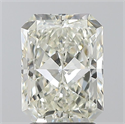 Natural Diamond 2.50 Carats, Radiant with  Cut, K Color, VS2 Clarity and Certified by GIA