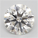 Diamante Natural 0.56 quilates, Redondo , Color H, claridad SI1 y certificado GIA