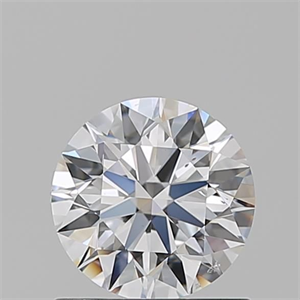 Picture of Natural Diamond 0.90 Carats, Round with Excellent Cut, D Color, SI1 Clarity and Certified by GIA