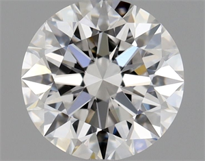 Picture of Natural Diamond 0.74 Carats, Round with Excellent Cut, E Color, IF Clarity and Certified by GIA