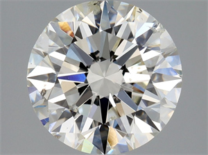 Picture of Natural Diamond 2.01 Carats, Round with Excellent Cut, H Color, SI2 Clarity and Certified by GIA