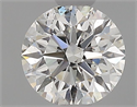 Natural Diamond 0.52 Carats, Round with Excellent Cut, G Color, SI1 Clarity and Certified by GIA