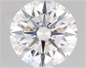 Lab Grown Diamond 1.31 Carats, Round with Ideal Cut, G Color, VS1 Clarity and Certified by IGI
