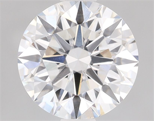 Picture of Lab Grown Diamond 1.31 Carats, Round with Ideal Cut, G Color, VS1 Clarity and Certified by IGI
