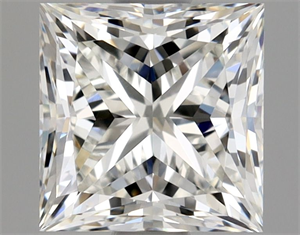 Picture of Natural Diamond 1.20 Carats, Princess with  Cut, J Color, VVS2 Clarity and Certified by GIA