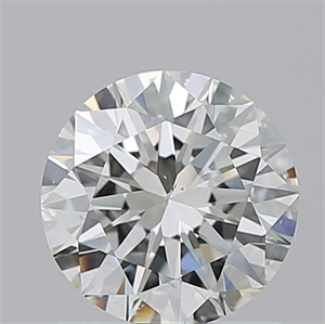 Foto Diamante Natural 1.01 quilates, Redondo , Color J, claridad SI1 y certificado GIA de