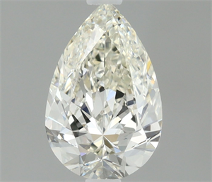 Picture of Natural Diamond 0.50 Carats, Pear with  Cut, I Color, VVS2 Clarity and Certified by IGI