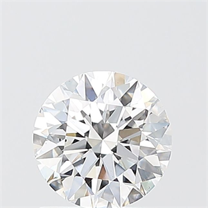Picture of Lab Grown Diamond 1.10 Carats, Round with Ideal Cut, E Color, VS2 Clarity and Certified by IGI