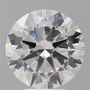 Picture of Lab Grown Diamond 5.53 Carats, Round with Excellent Cut, F Color, VVS2 Clarity and Certified by IGI