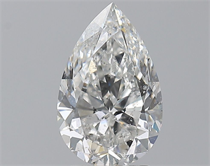 Foto Diamante Natural 2.50 quilates, De pera , Color F, claridad SI2 y certificado GIA de