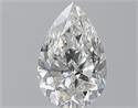Natural Diamond 2.50 Carats, Pear with  Cut, F Color, SI2 Clarity and Certified by GIA