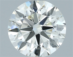 Picture of Natural Diamond 1.11 Carats, Round with Excellent Cut, J Color, VVS1 Clarity and Certified by IGI