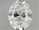 Diamante Natural 1.01 quilates, Ovalado , Color F, claridad SI1 y certificado GIA