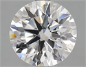 Del inventario de diamantes de laboratorio, 3.01 quilates, Redondo , Color D, claridad VVS1 y certificado GIA