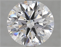 Del inventario de diamantes de laboratorio, 3.83 quilates, Redondo , Color D, claridad VVS1 y certificado IGI