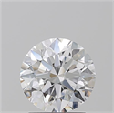 Natural Diamond 1.71 Carats, Round with Excellent Cut, D Color, VS2 Clarity and Certified by GIA