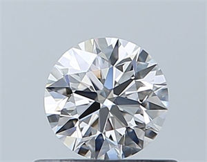 Foto Diamante Natural 0.41 quilates, Redondo , Color F, claridad IF y certificado GIA de