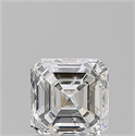 Diamante Natural 1.01 quilates, Asscher , Color F, claridad SI2 y certificado GIA