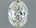 Natural Diamond 1.32 Carats, Oval with  Cut, I Color, VVS1 Clarity and Certified by IGI