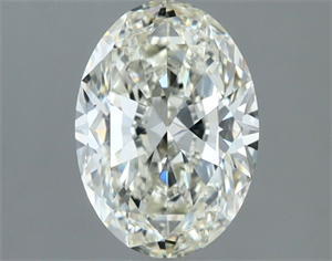 Picture of Natural Diamond 1.32 Carats, Oval with  Cut, I Color, VVS1 Clarity and Certified by IGI