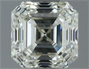 Natural Diamond 1.01 Carats, Asscher with  Cut, J Color, SI1 Clarity and Certified by IGI