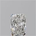 Natural Diamond 0.70 Carats, Radiant with  Cut, E Color, VS2 Clarity and Certified by GIA