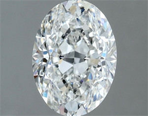 Picture of Natural Diamond 1.21 Carats, Oval with  Cut, G Color, VS2 Clarity and Certified by GIA