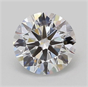 Lab Grown Diamond 1.05 Carats, Round with Ideal Cut, D Color, VS1 Clarity and Certified by IGI