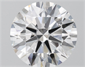 Del inventario de diamantes de laboratorio, 4.18 quilates, Redondo , Color E, claridad VVS2 y certificado IGI