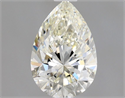 Diamante Natural 0.61 quilates, De pera , Color K, claridad VVS1 y certificado GIA