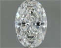 Diamante Natural 0.50 quilates, Ovalado , Color H, claridad VVS1 y certificado GIA