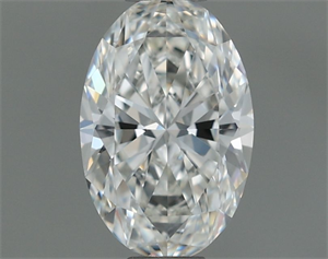 Foto Diamante Natural 0.50 quilates, Ovalado , Color H, claridad VVS1 y certificado GIA de