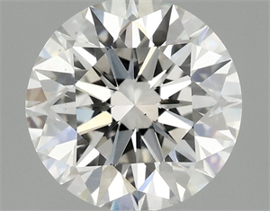 Picture of Lab Grown Diamond 1.54 Carats, Round with Excellent Cut, E Color, VS2 Clarity and Certified by IGI