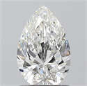 Diamante Natural 1.00 quilates, De pera , Color G, claridad SI2 y certificado GIA