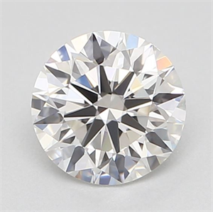 Picture of Natural Diamond 0.41 Carats, Round with Excellent Cut, F Color, VVS1 Clarity and Certified by GIA