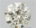 Diamante Natural 0.71 quilates, Redondo , Color K, claridad VS1 y certificado IGI