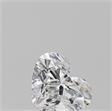 Natural Diamond 0.52 Carats, Heart with  Cut, D Color, SI1 Clarity and Certified by GIA