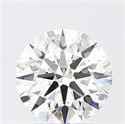 Lab Grown Diamond 2.51 Carats, Round with Ideal Cut, E Color, VS1 Clarity and Certified by IGI