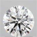 Lab Grown Diamond 1.06 Carats, Round with Ideal Cut, D Color, VVS1 Clarity and Certified by IGI