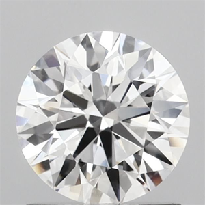 Picture of Lab Grown Diamond 1.06 Carats, Round with Ideal Cut, D Color, VVS1 Clarity and Certified by IGI