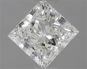 Picture of Natural Diamond 0.81 Carats, Princess with  Cut, G Color, VS2 Clarity and Certified by IGI