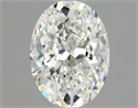 Diamante Natural 1.01 quilates, Ovalado , Color H, claridad SI1 y certificado GIA