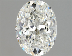 Foto Diamante Natural 1.01 quilates, Ovalado , Color H, claridad SI1 y certificado GIA de