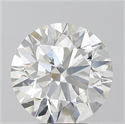 Diamante Natural 4.50 quilates, Redondo , Color I, claridad SI2 y certificado GIA