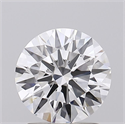 Lab Grown Diamond 1.71 Carats, Round with Ideal Cut, E Color, VVS2 Clarity and Certified by IGI