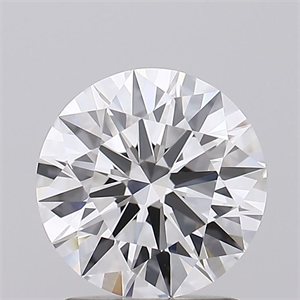 Picture of Lab Grown Diamond 1.71 Carats, Round with Ideal Cut, E Color, VVS2 Clarity and Certified by IGI